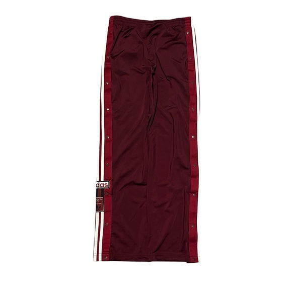 Adidas Men’s Maroon Track Pants Size Medium - Picture 7 of 7